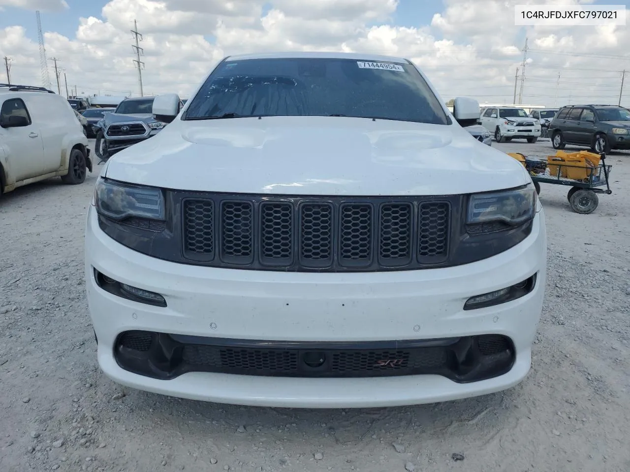 2015 Jeep Grand Cherokee Srt-8 VIN: 1C4RJFDJXFC797021 Lot: 71444954