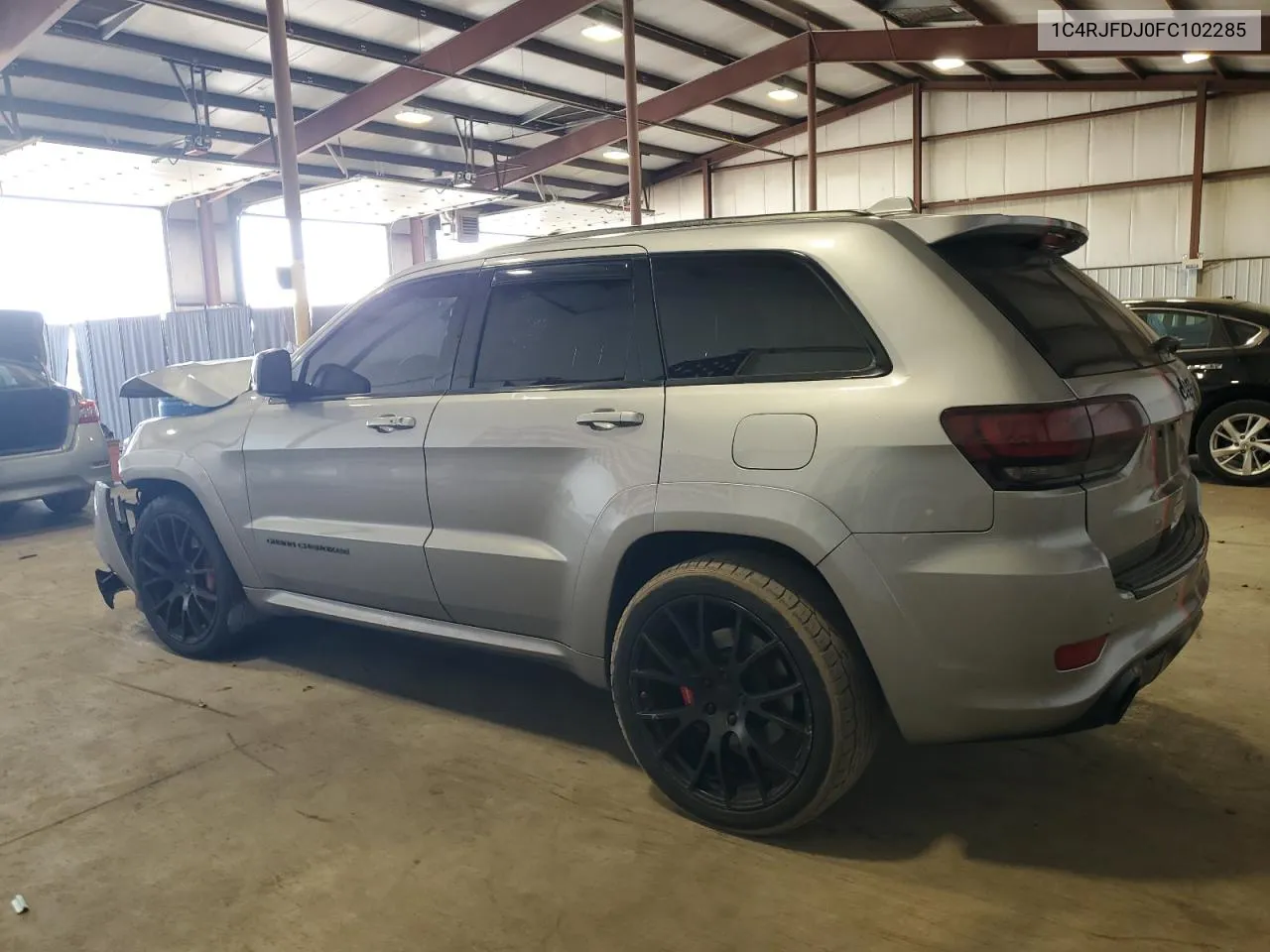 2015 Jeep Grand Cherokee Srt-8 VIN: 1C4RJFDJ0FC102285 Lot: 71446774