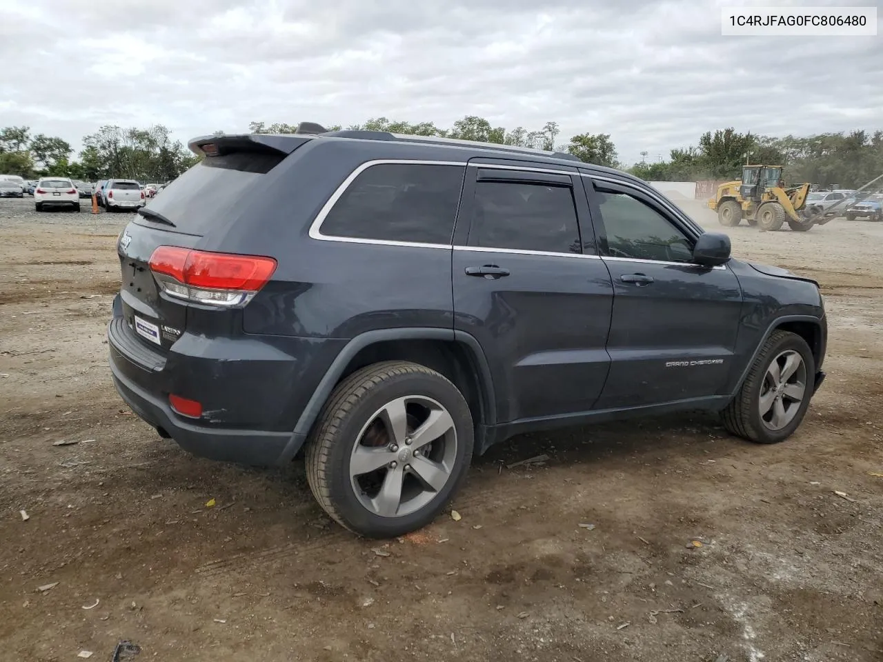 1C4RJFAG0FC806480 2015 Jeep Grand Cherokee Laredo