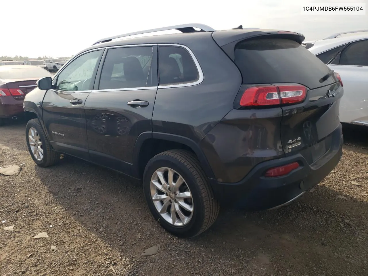 1C4PJMDB6FW555104 2015 Jeep Cherokee Limited