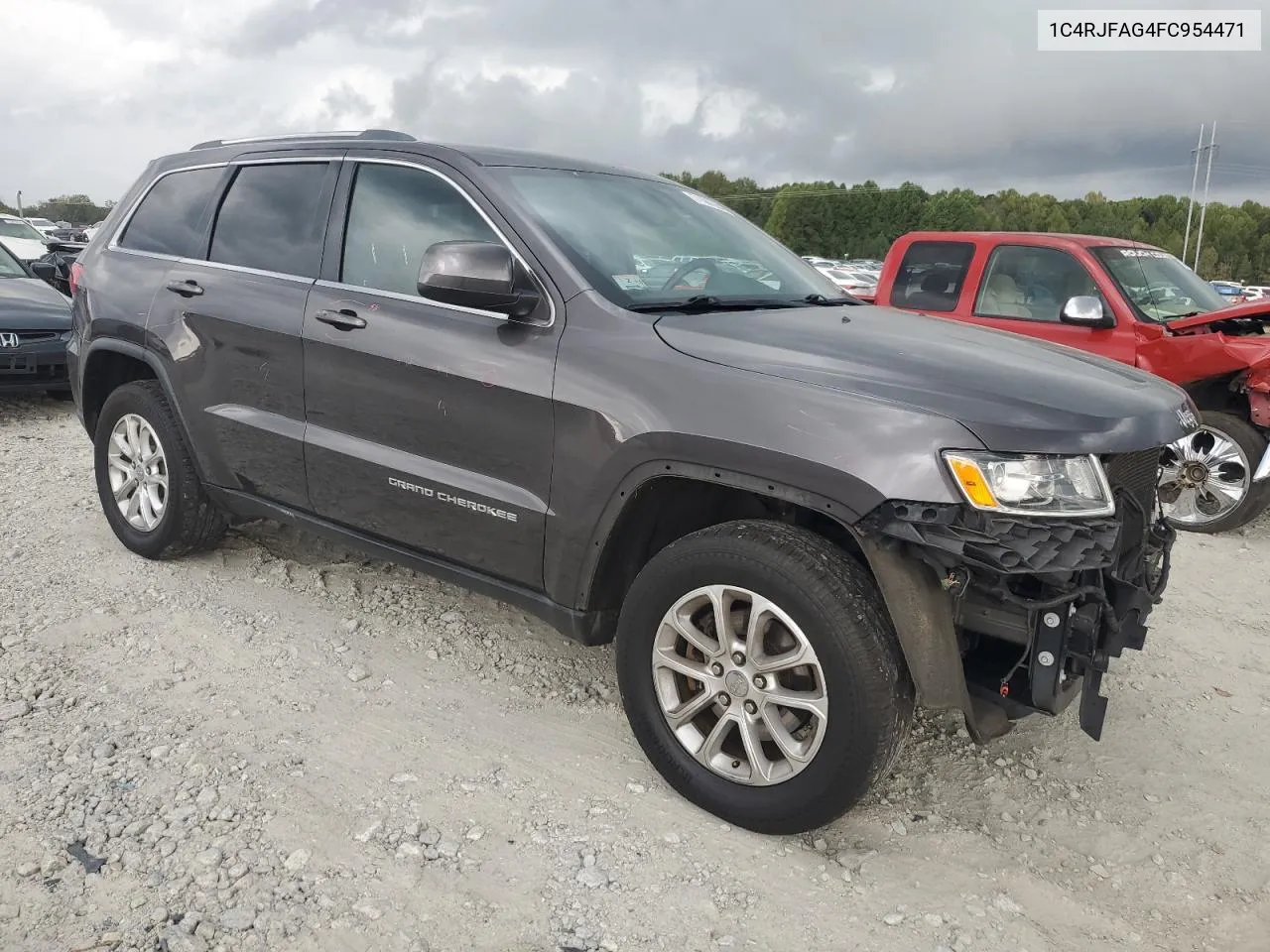 2015 Jeep Grand Cherokee Laredo VIN: 1C4RJFAG4FC954471 Lot: 71587684