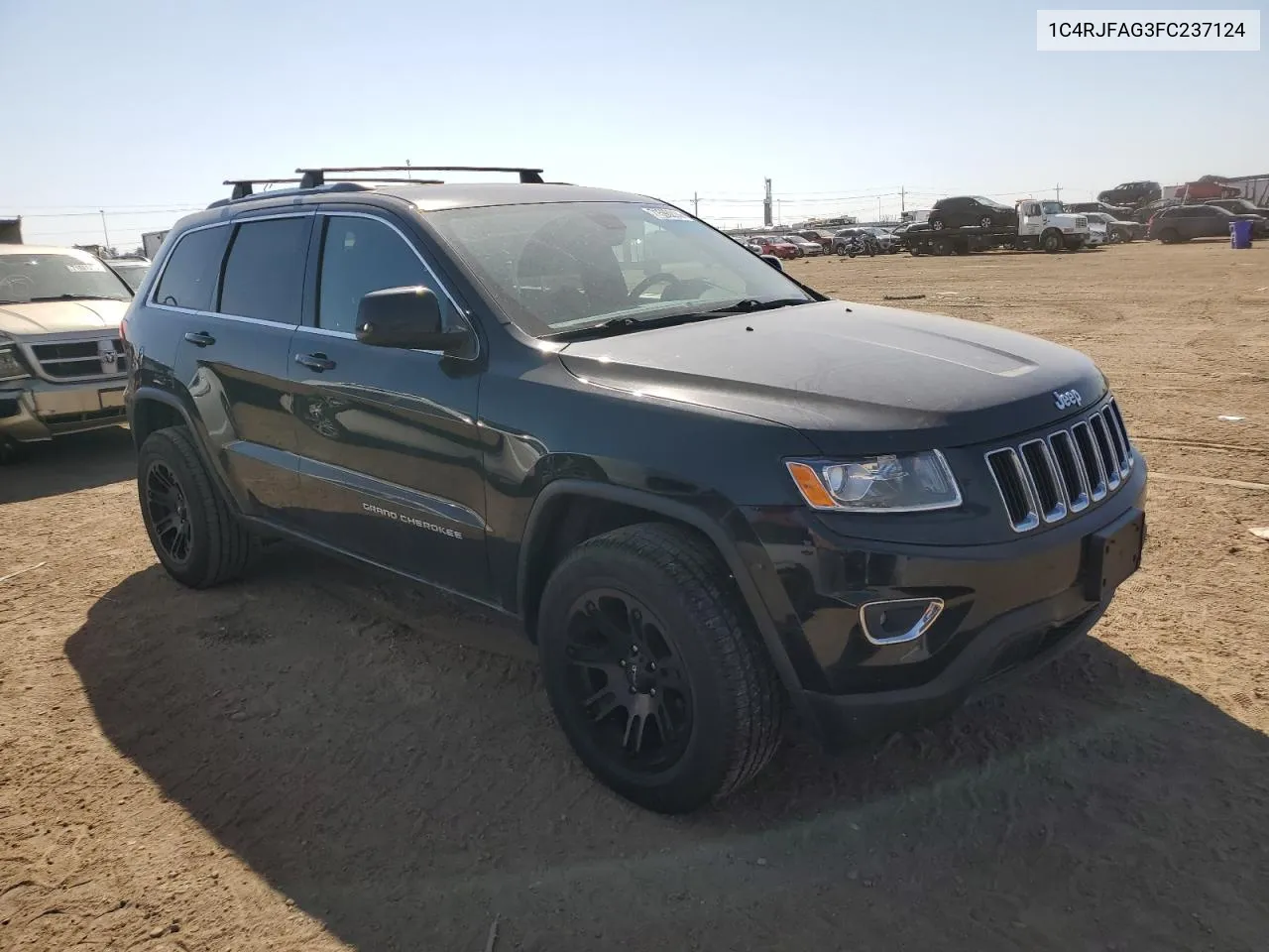 2015 Jeep Grand Cherokee Laredo VIN: 1C4RJFAG3FC237124 Lot: 71596214