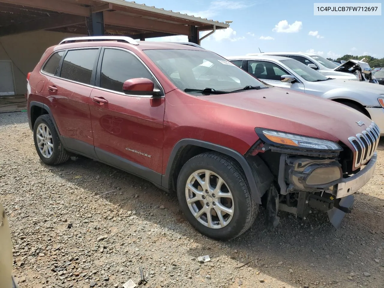 1C4PJLCB7FW712697 2015 Jeep Cherokee Latitude