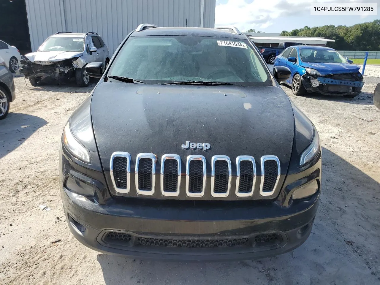 2015 Jeep Cherokee Latitude VIN: 1C4PJLCS5FW791285 Lot: 71641034