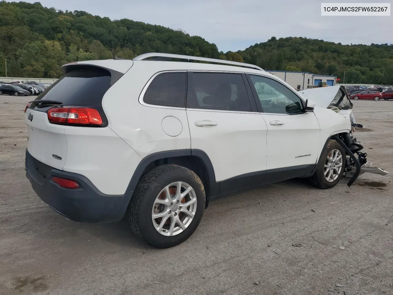 2015 Jeep Cherokee Latitude VIN: 1C4PJMCS2FW652267 Lot: 71788564