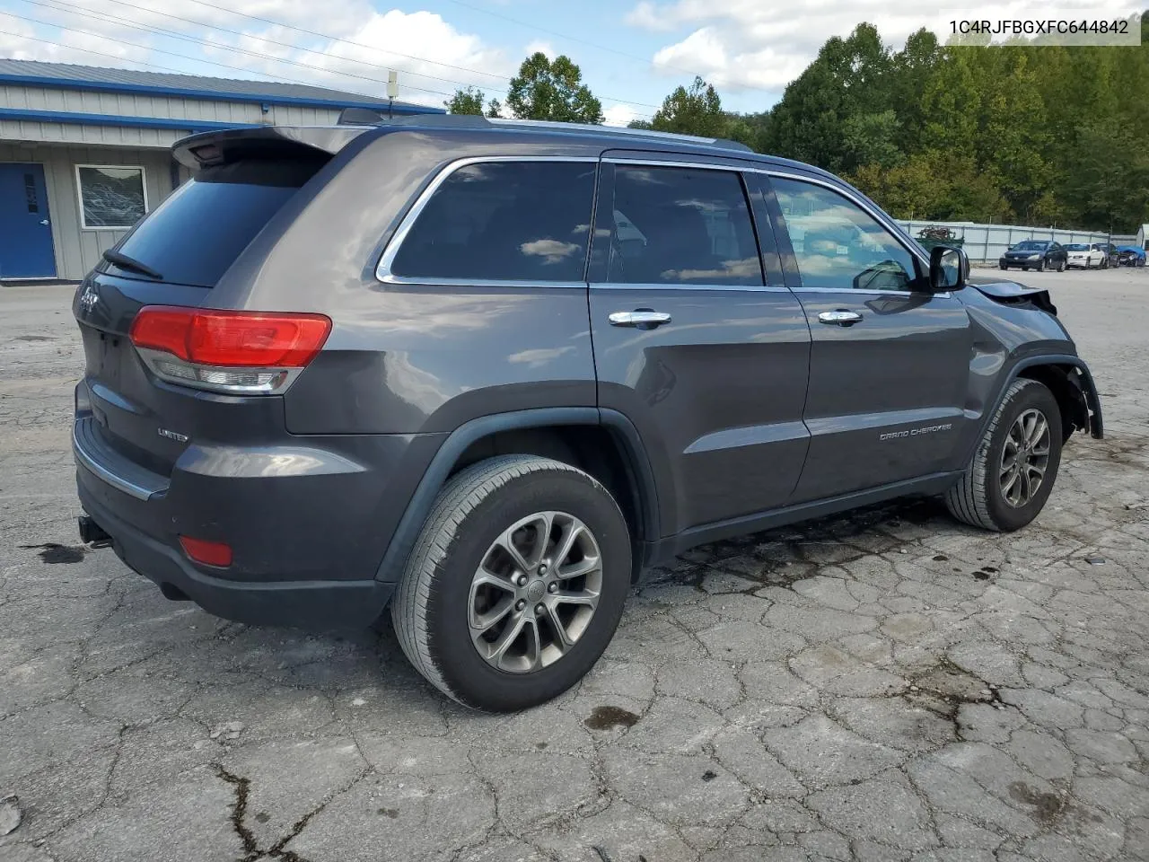 2015 Jeep Grand Cherokee Limited VIN: 1C4RJFBGXFC644842 Lot: 71791454