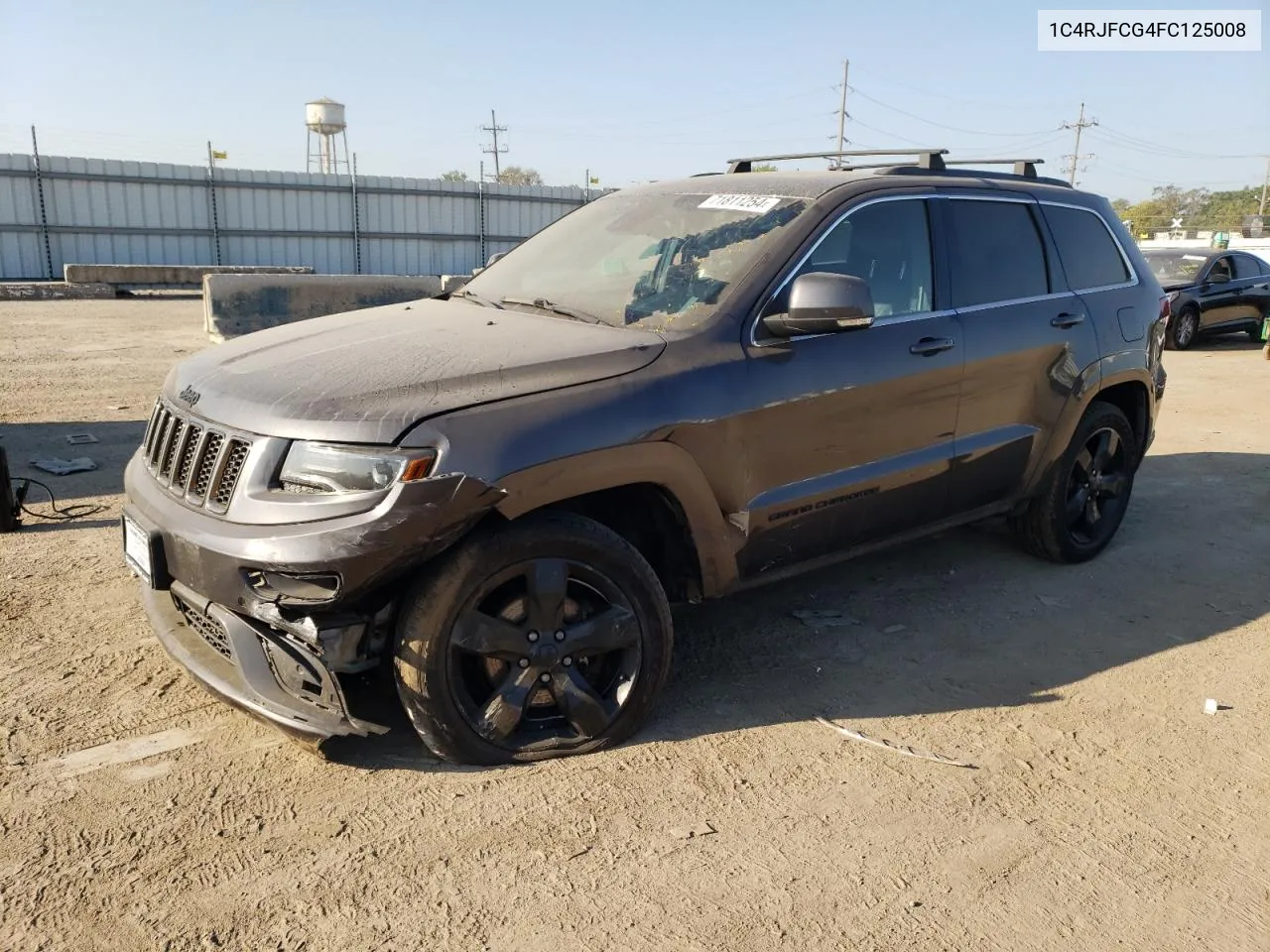 2015 Jeep Grand Cherokee Overland VIN: 1C4RJFCG4FC125008 Lot: 71811254