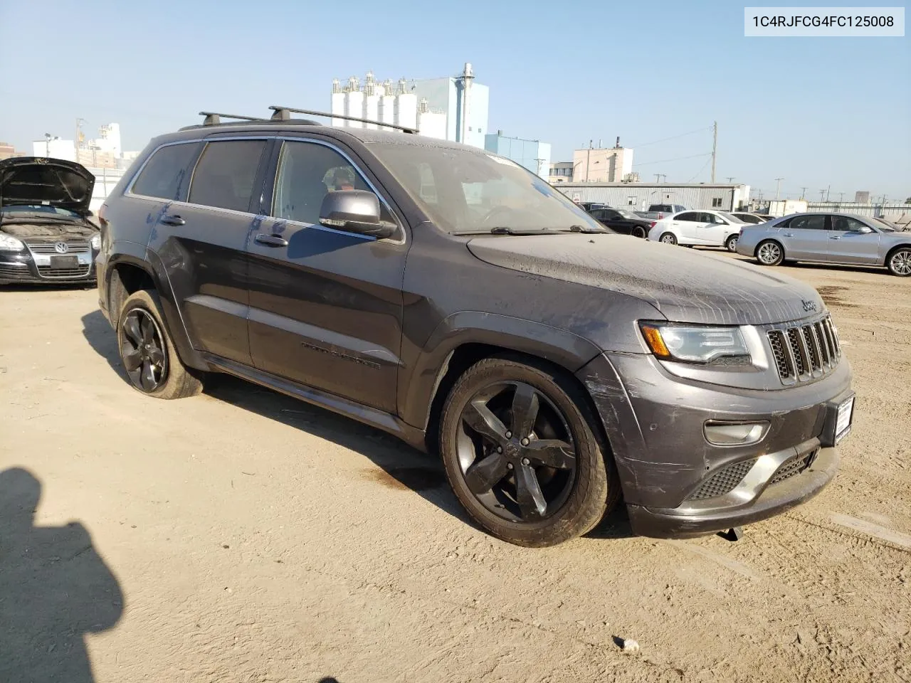 2015 Jeep Grand Cherokee Overland VIN: 1C4RJFCG4FC125008 Lot: 71811254