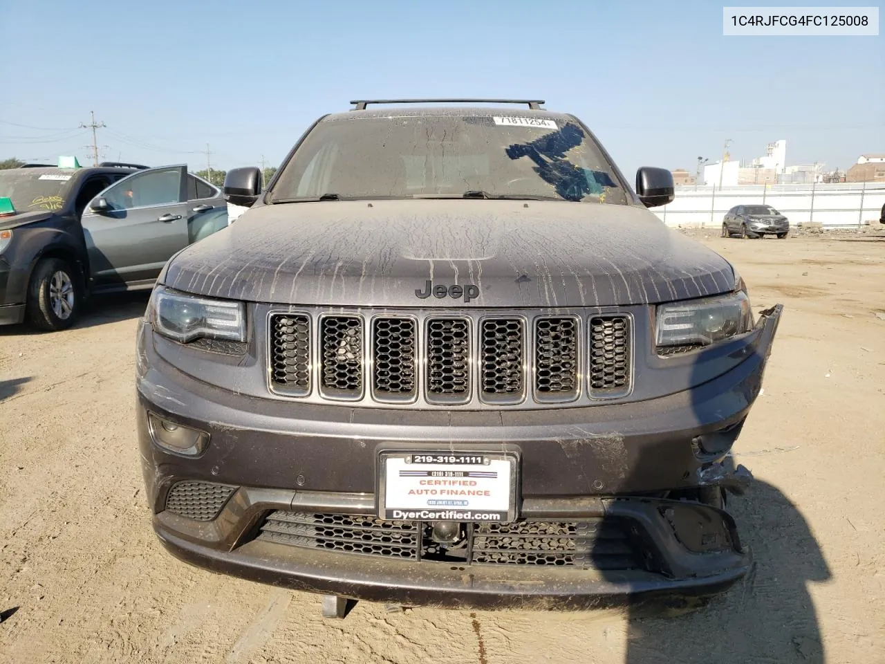 1C4RJFCG4FC125008 2015 Jeep Grand Cherokee Overland