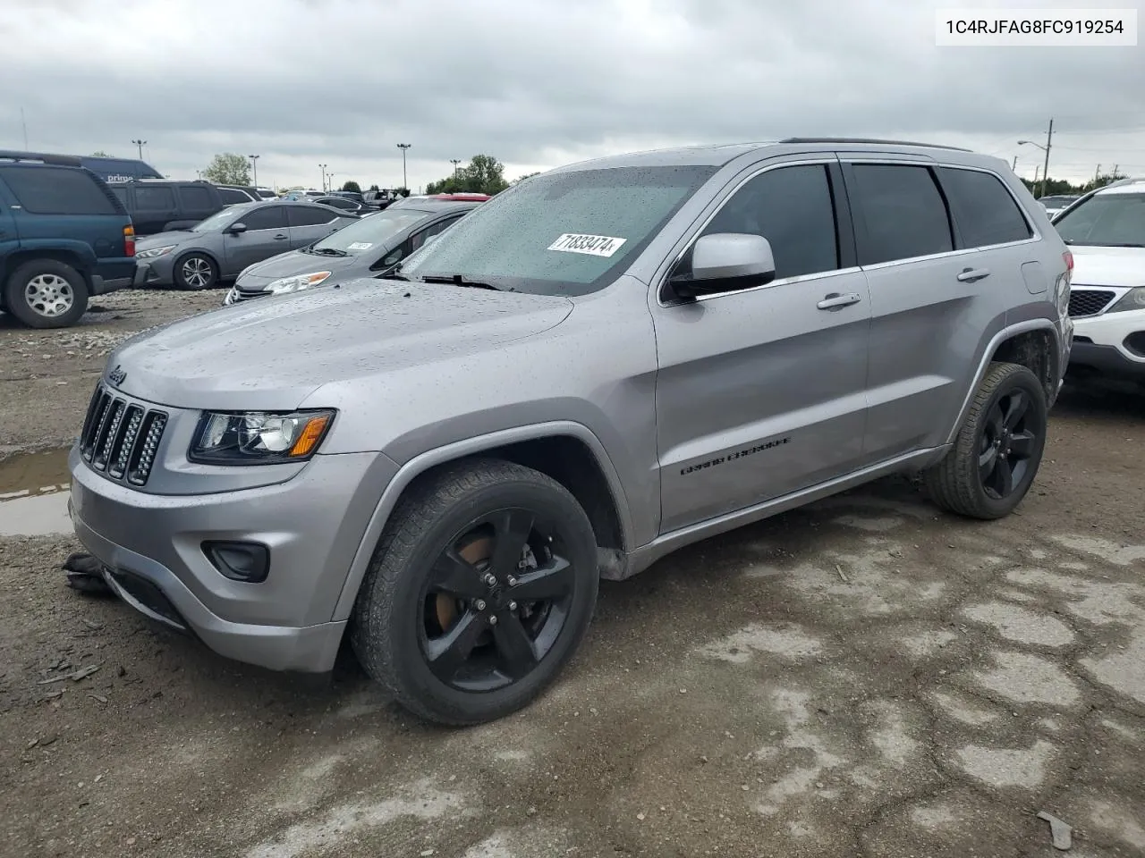 2015 Jeep Grand Cherokee Laredo VIN: 1C4RJFAG8FC919254 Lot: 71833474