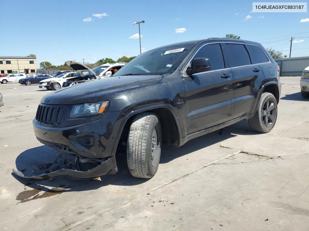 2015 Jeep Grand Cherokee Laredo VIN: 1C4RJEAGXFC883187 Lot: 71889944