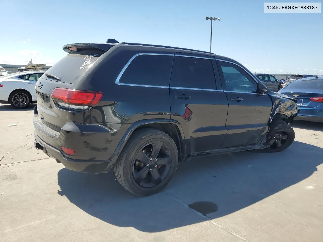 2015 Jeep Grand Cherokee Laredo VIN: 1C4RJEAGXFC883187 Lot: 71889944