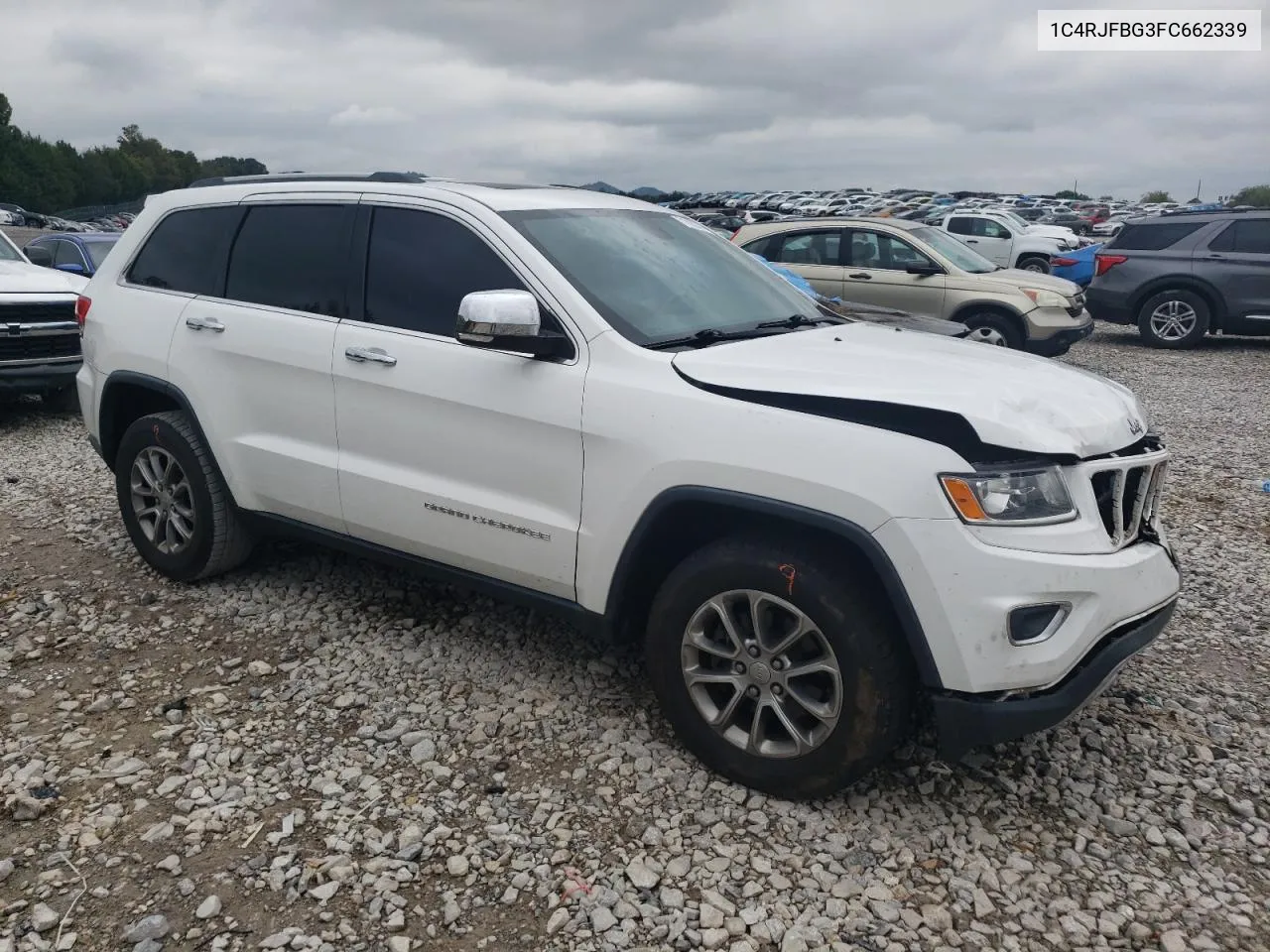 2015 Jeep Grand Cherokee Limited VIN: 1C4RJFBG3FC662339 Lot: 71892874