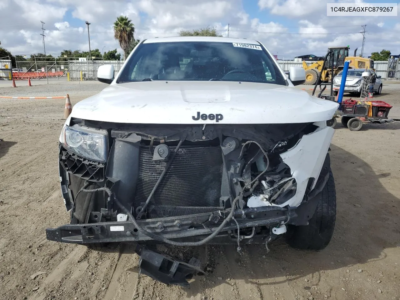 1C4RJEAGXFC879267 2015 Jeep Grand Cherokee Laredo