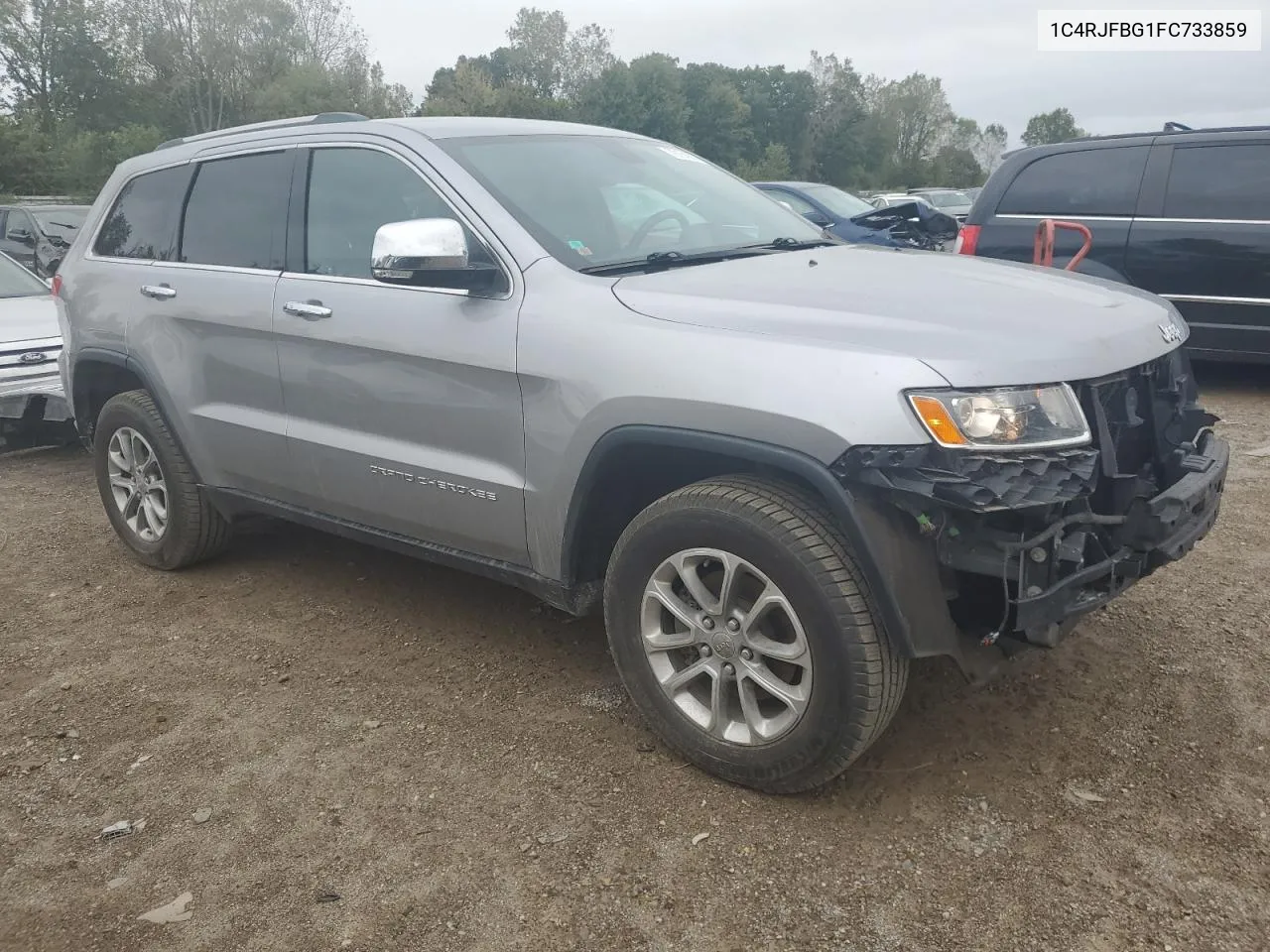 2015 Jeep Grand Cherokee Limited VIN: 1C4RJFBG1FC733859 Lot: 72164684