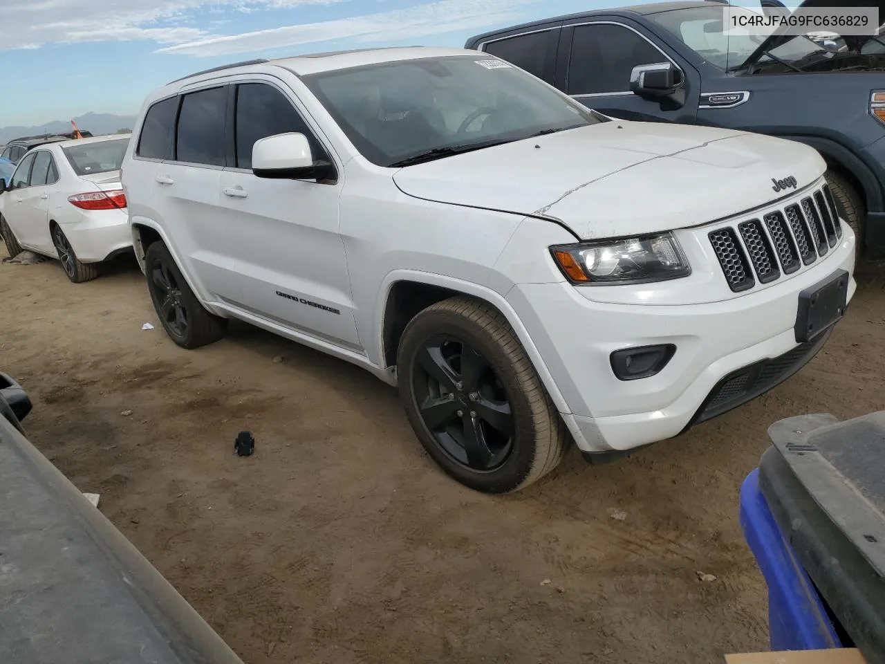 2015 Jeep Grand Cherokee Laredo VIN: 1C4RJFAG9FC636829 Lot: 72200174