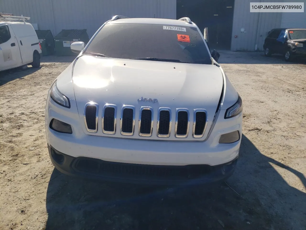 2015 Jeep Cherokee Latitude VIN: 1C4PJMCB5FW789980 Lot: 72201844