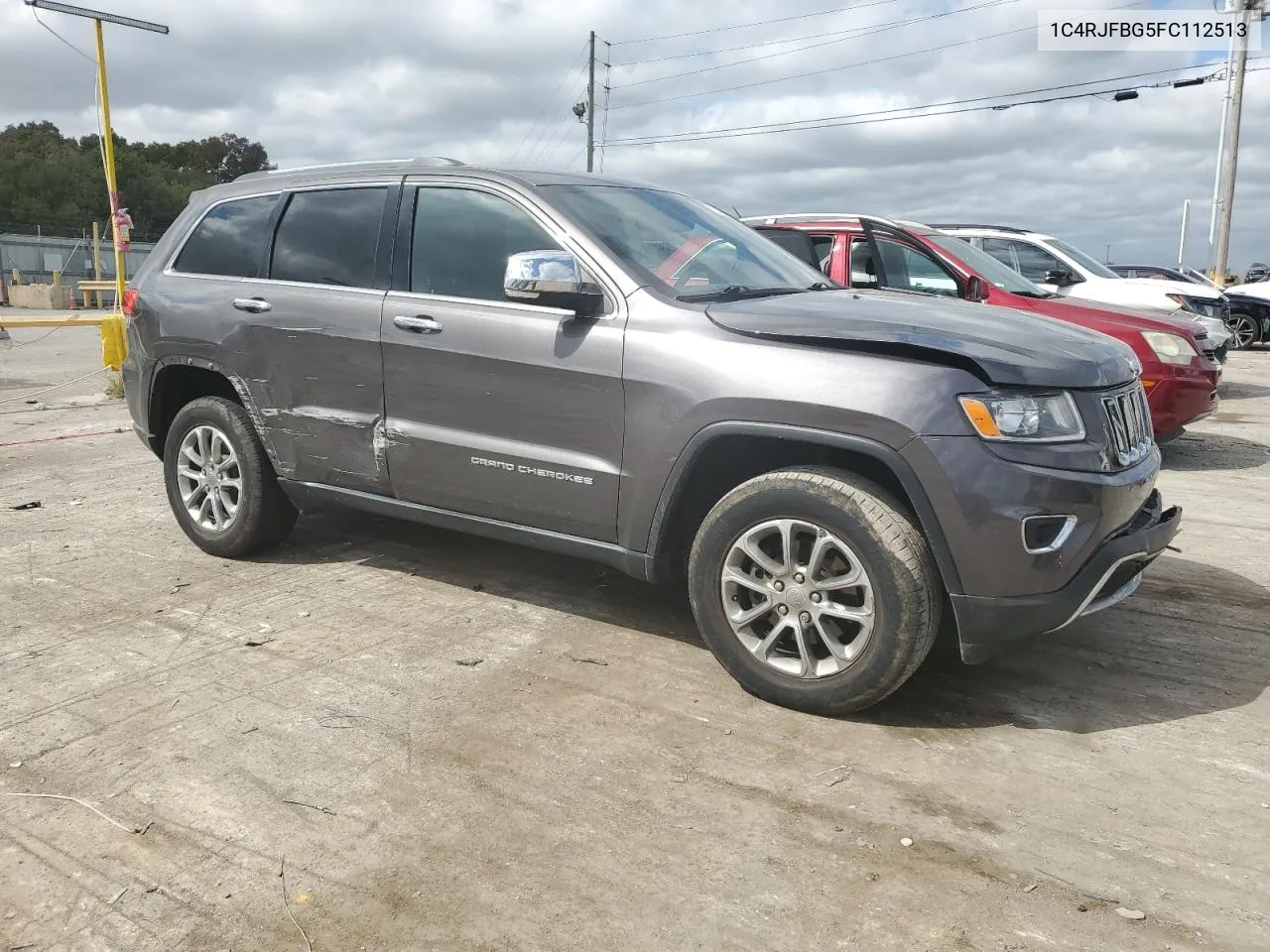 2015 Jeep Grand Cherokee Limited VIN: 1C4RJFBG5FC112513 Lot: 72216874