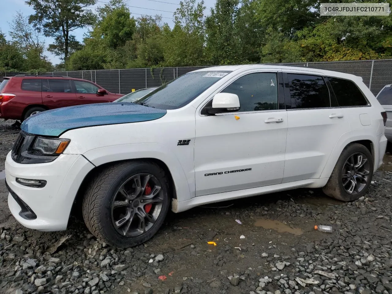 2015 Jeep Grand Cherokee Srt-8 VIN: 1C4RJFDJ1FC210771 Lot: 72218114