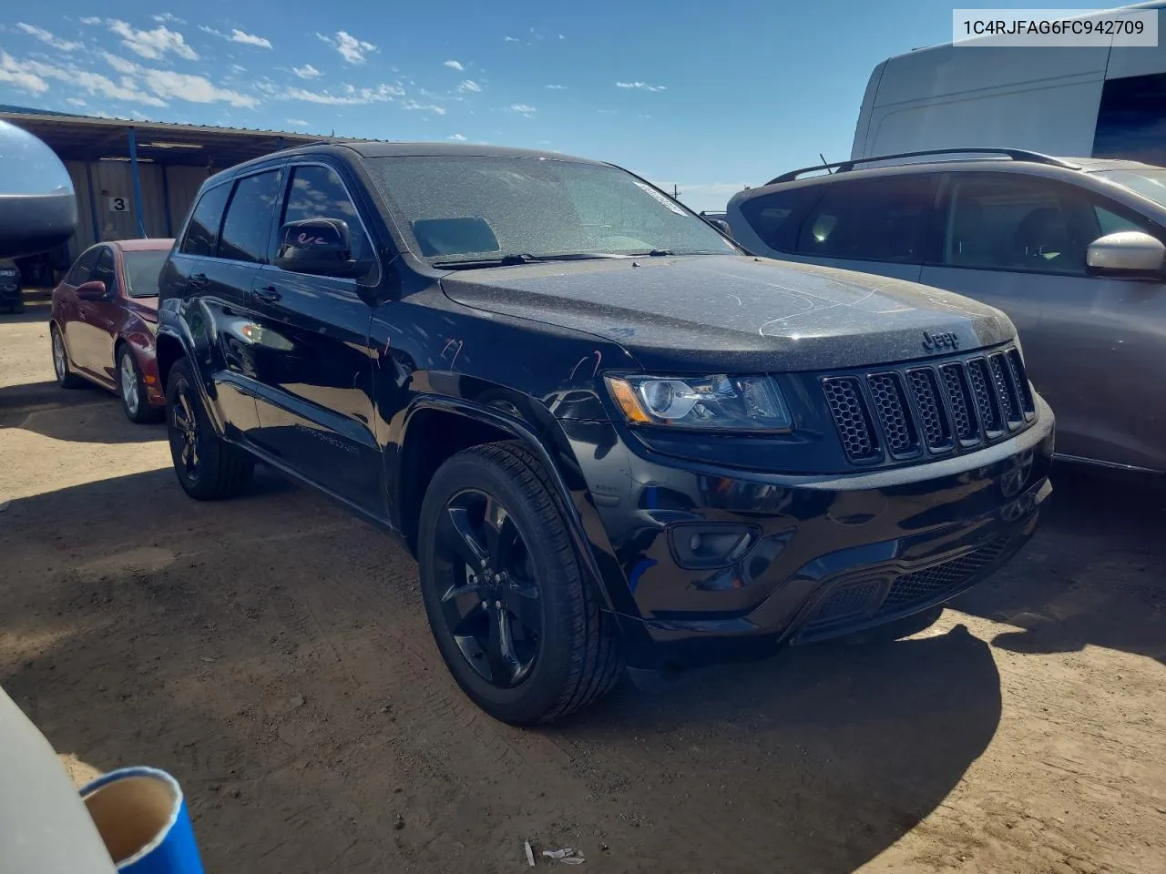 1C4RJFAG6FC942709 2015 Jeep Grand Cherokee Laredo