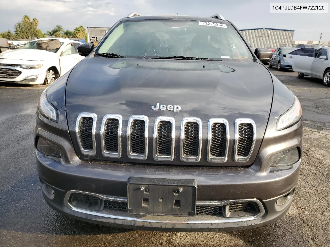 1C4PJLDB4FW722120 2015 Jeep Cherokee Limited