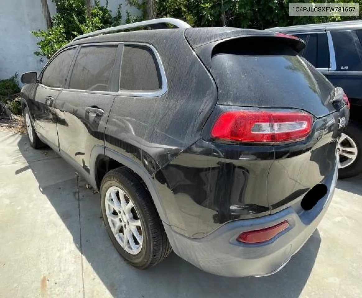 1C4PJLCSXFW781657 2015 Jeep Cherokee Latitude