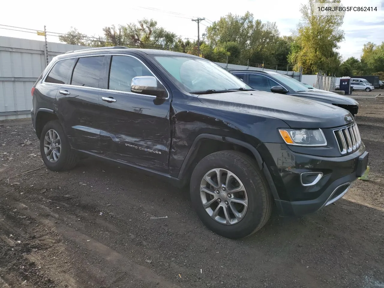 2015 Jeep Grand Cherokee Limited VIN: 1C4RJFBG5FC862414 Lot: 72316384