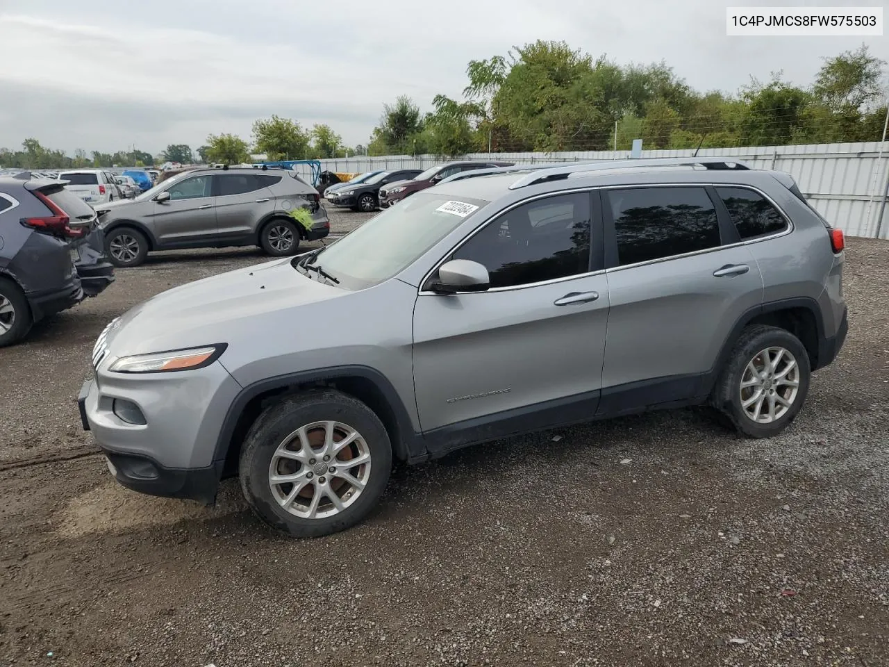 2015 Jeep Cherokee Latitude VIN: 1C4PJMCS8FW575503 Lot: 72322464