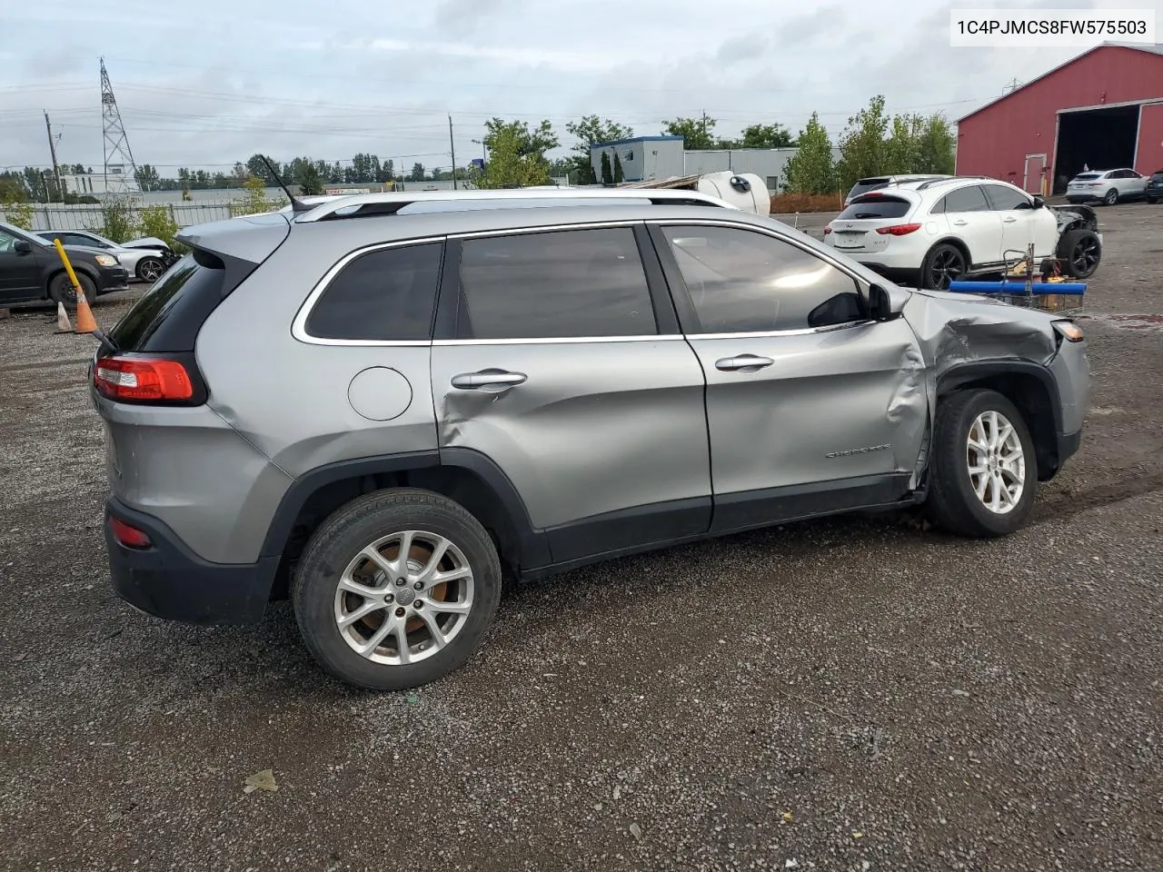 2015 Jeep Cherokee Latitude VIN: 1C4PJMCS8FW575503 Lot: 72322464