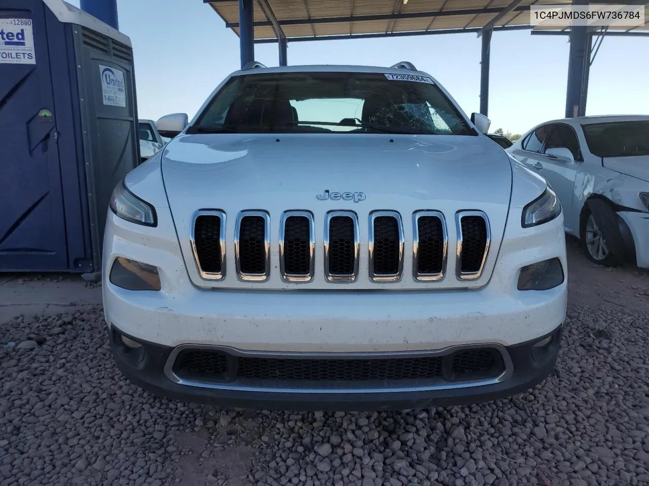 1C4PJMDS6FW736784 2015 Jeep Cherokee Limited