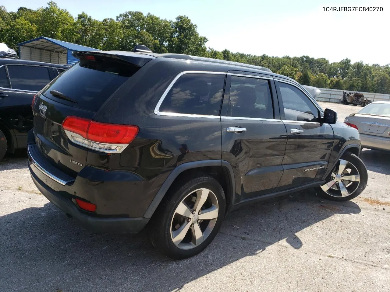 2015 Jeep Grand Cherokee Limited VIN: 1C4RJFBG7FC840270 Lot: 72364194