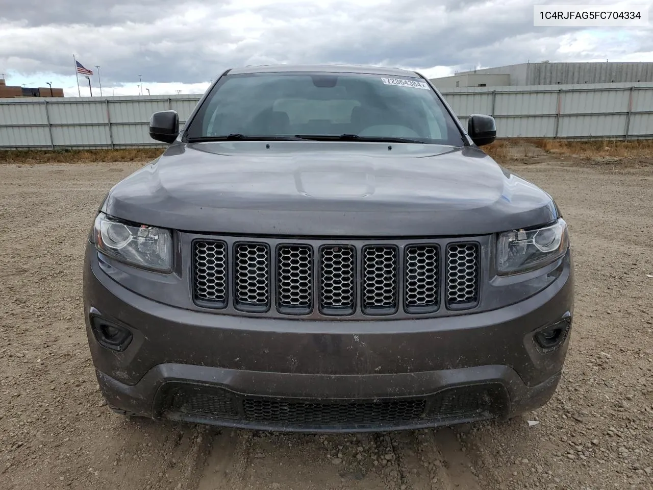 2015 Jeep Grand Cherokee Laredo VIN: 1C4RJFAG5FC704334 Lot: 72364384