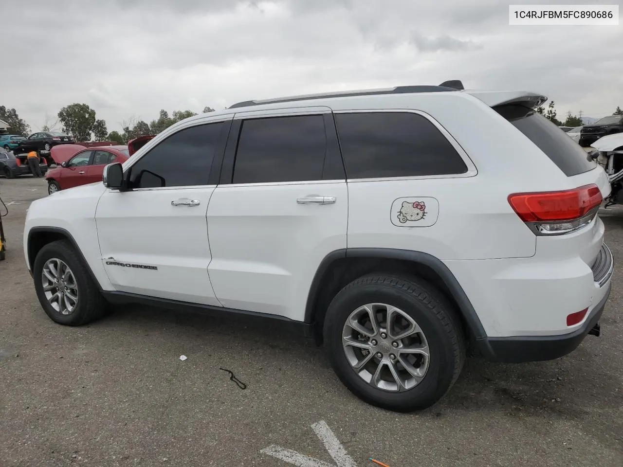 2015 Jeep Grand Cherokee Limited VIN: 1C4RJFBM5FC890686 Lot: 72430304