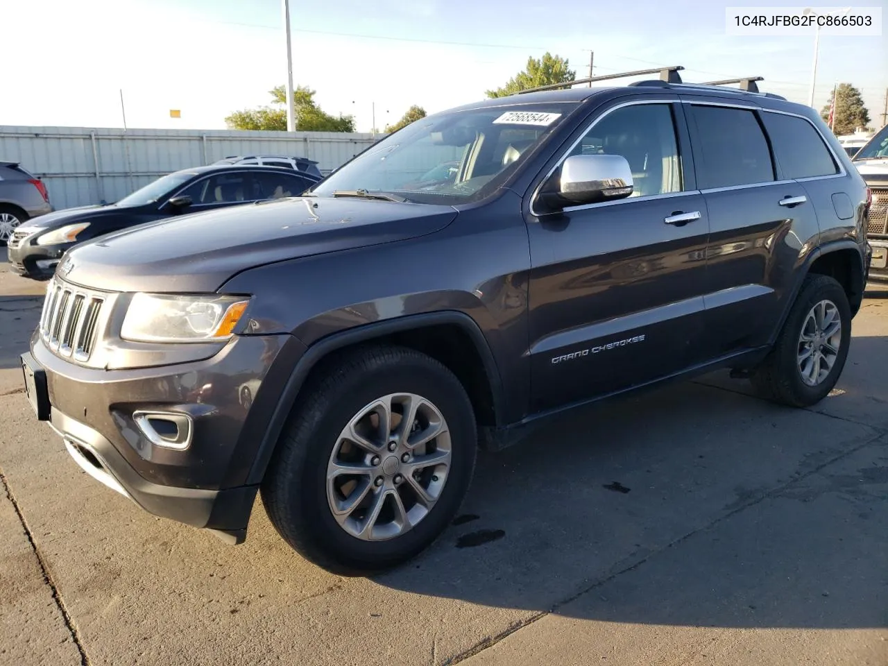 2015 Jeep Grand Cherokee Limited VIN: 1C4RJFBG2FC866503 Lot: 72568544