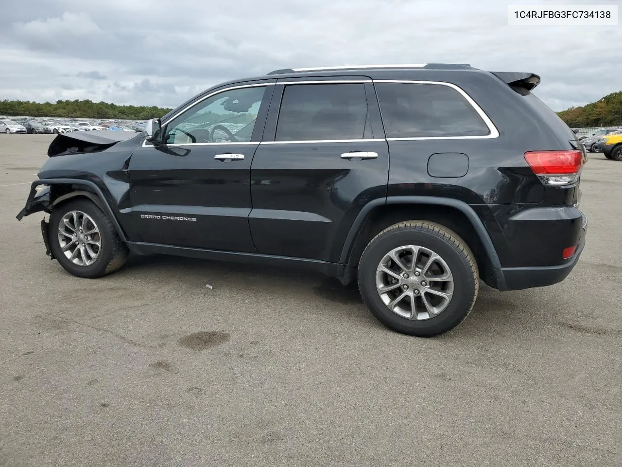 2015 Jeep Grand Cherokee Limited VIN: 1C4RJFBG3FC734138 Lot: 72584934