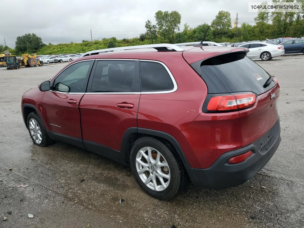 2015 Jeep Cherokee Latitude VIN: 1C4PJLCB4FW539852 Lot: 72604004