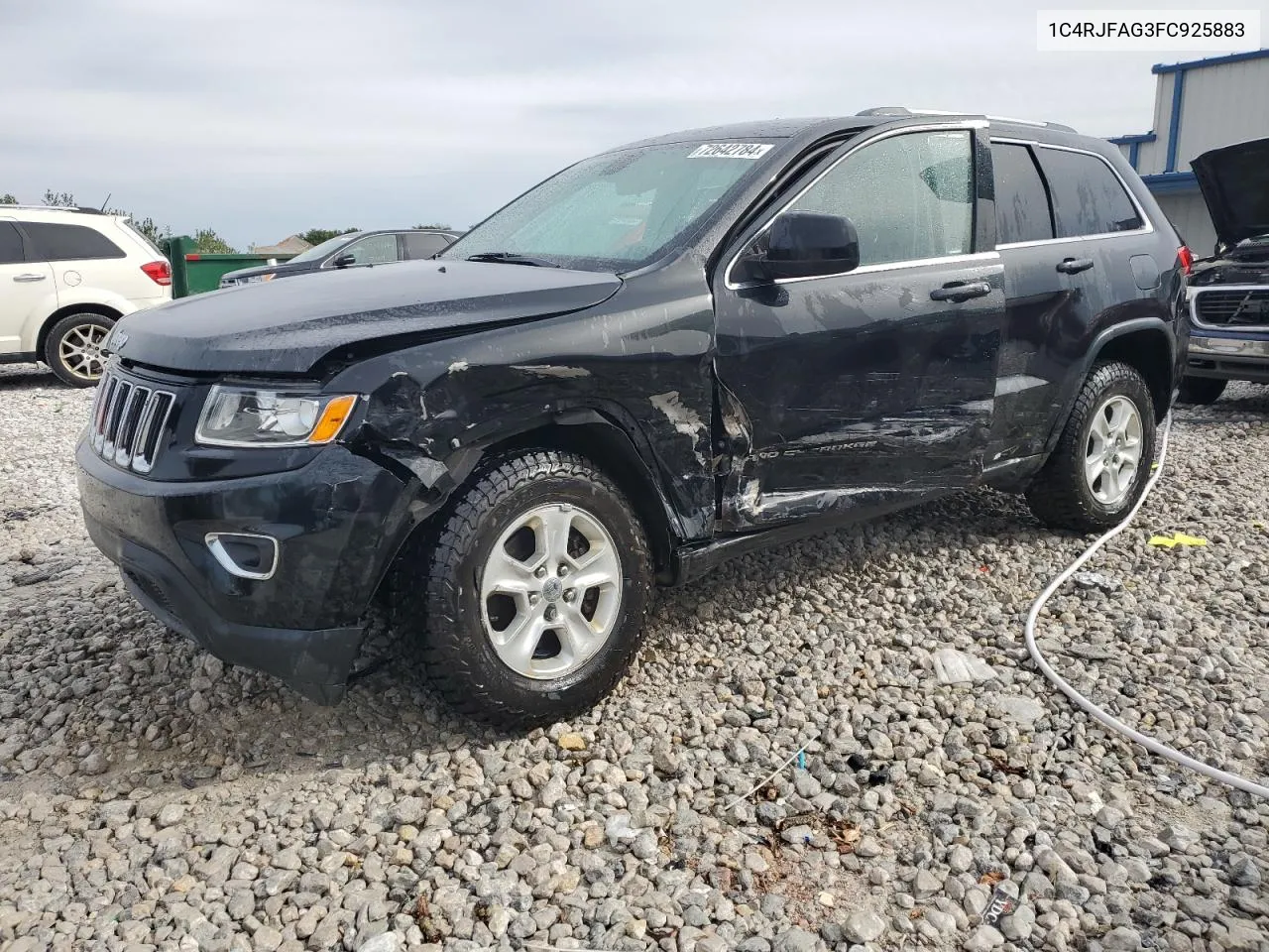 2015 Jeep Grand Cherokee Laredo VIN: 1C4RJFAG3FC925883 Lot: 72642784