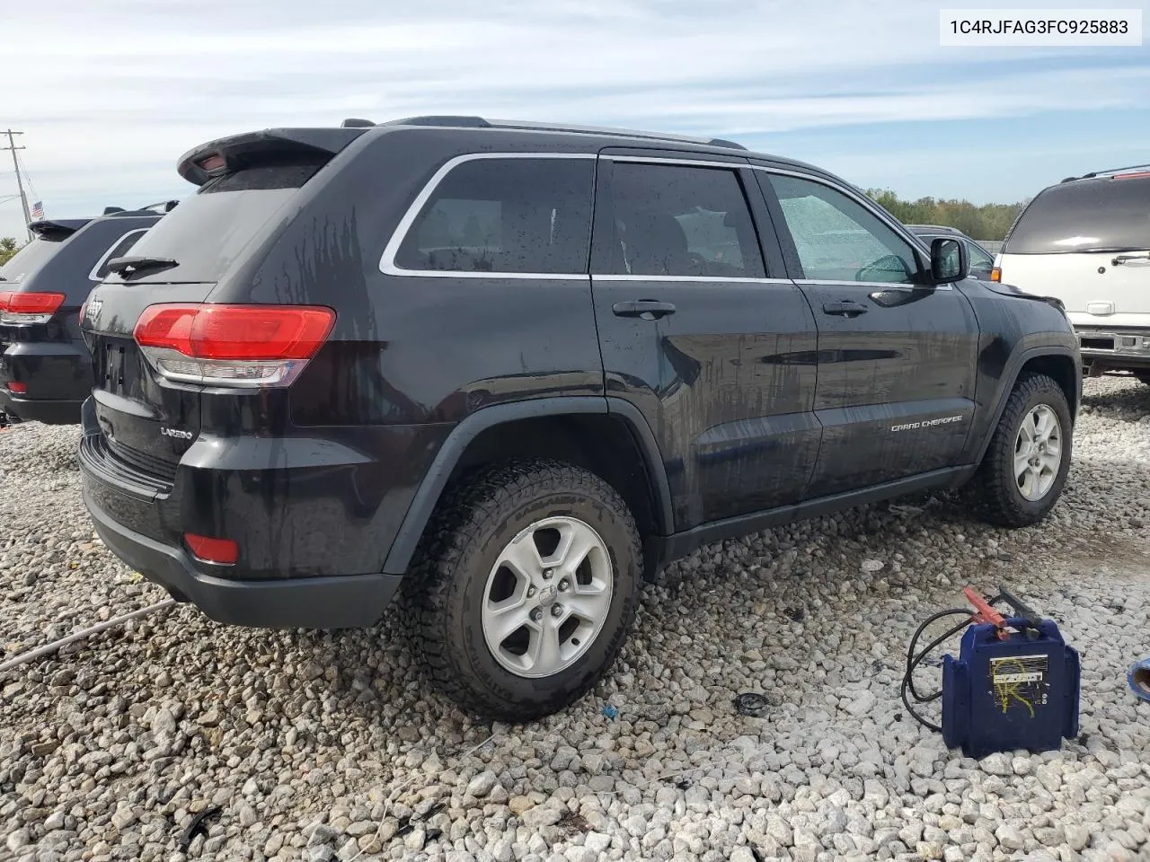 2015 Jeep Grand Cherokee Laredo VIN: 1C4RJFAG3FC925883 Lot: 72642784