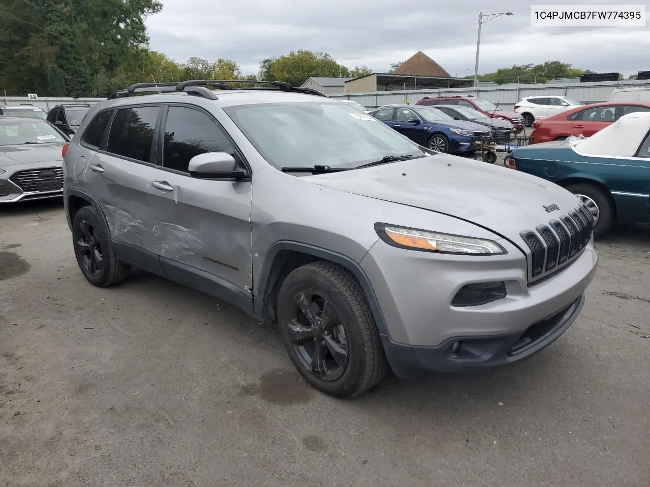 2015 Jeep Cherokee Latitude VIN: 1C4PJMCB7FW774395 Lot: 72673754