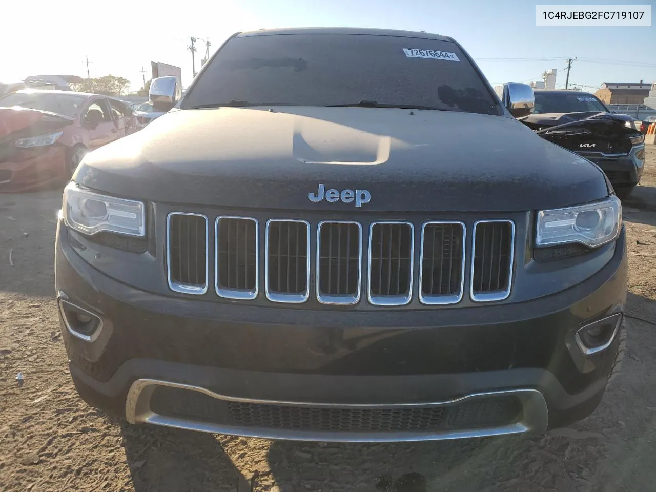 2015 Jeep Grand Cherokee Limited VIN: 1C4RJEBG2FC719107 Lot: 72676644