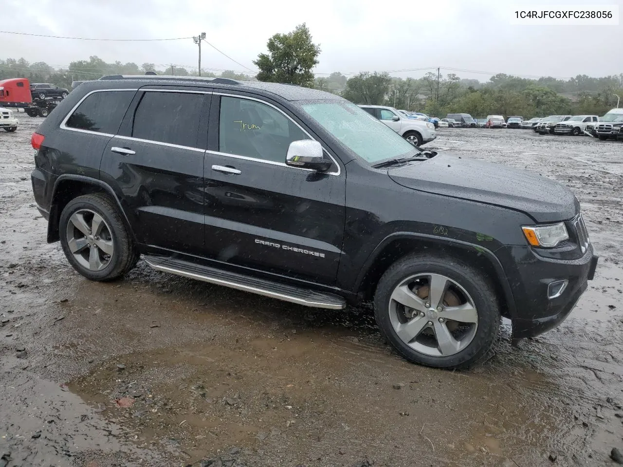 2015 Jeep Grand Cherokee Overland VIN: 1C4RJFCGXFC238056 Lot: 72790904