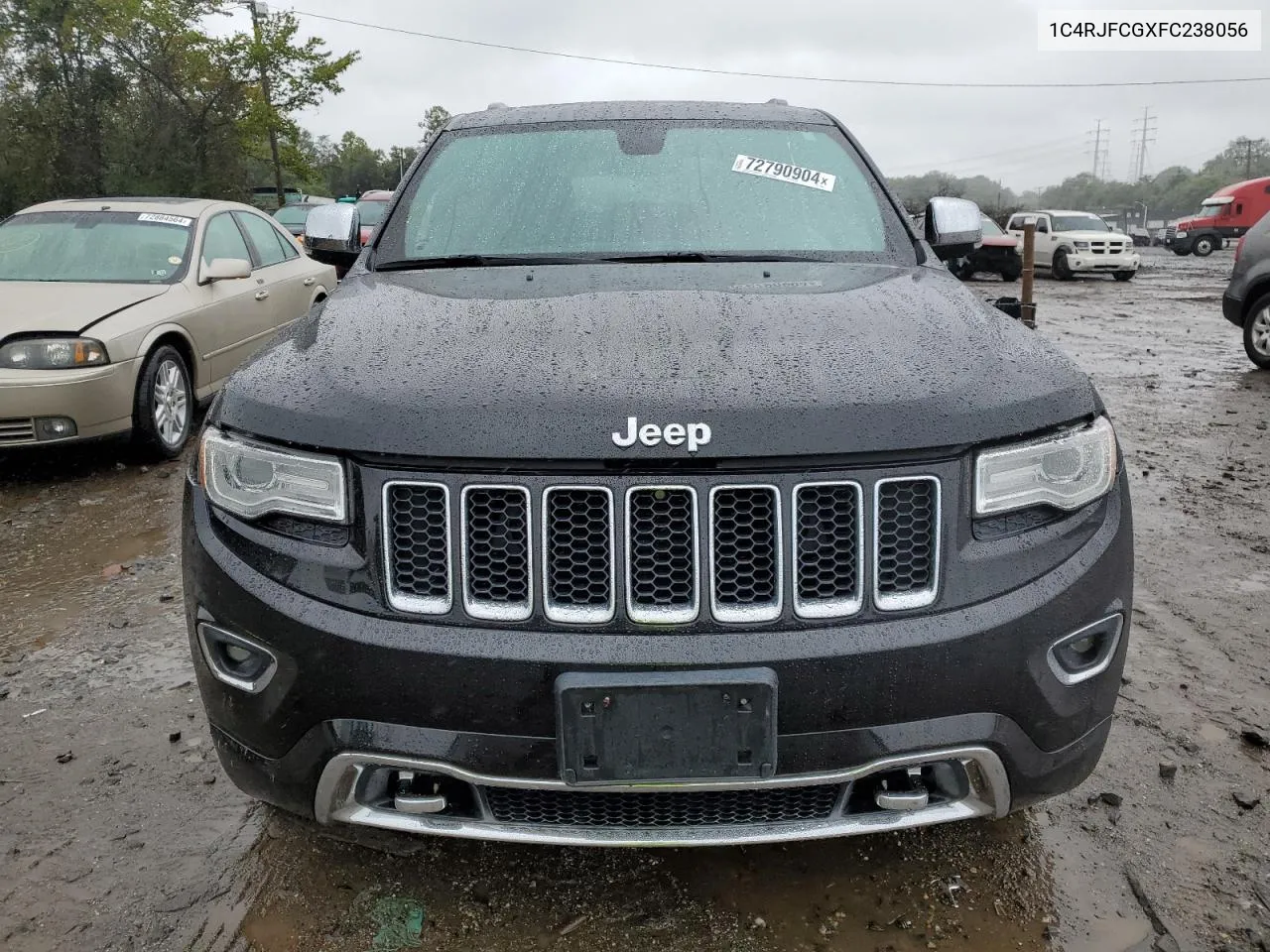 1C4RJFCGXFC238056 2015 Jeep Grand Cherokee Overland