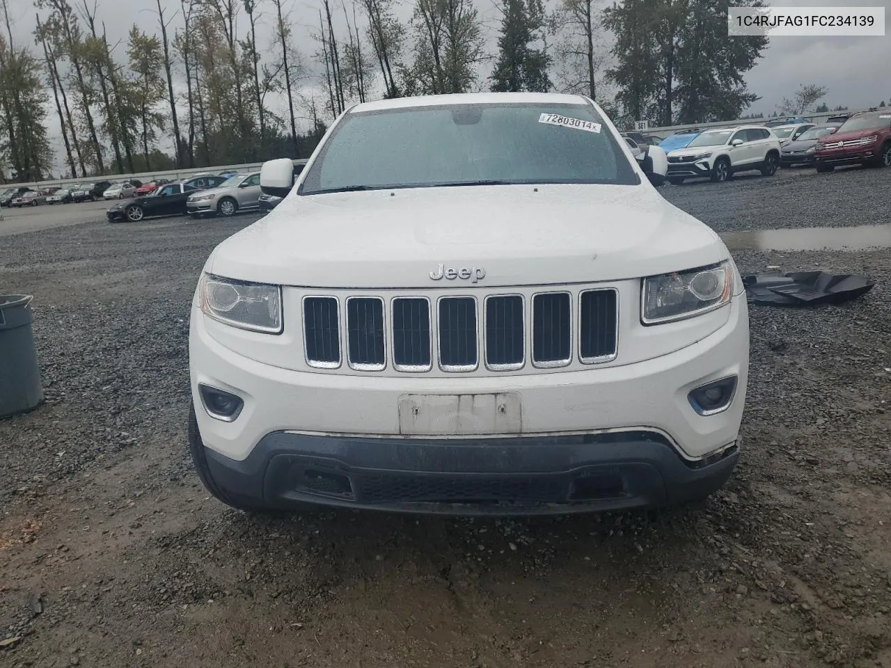 1C4RJFAG1FC234139 2015 Jeep Grand Cherokee Laredo