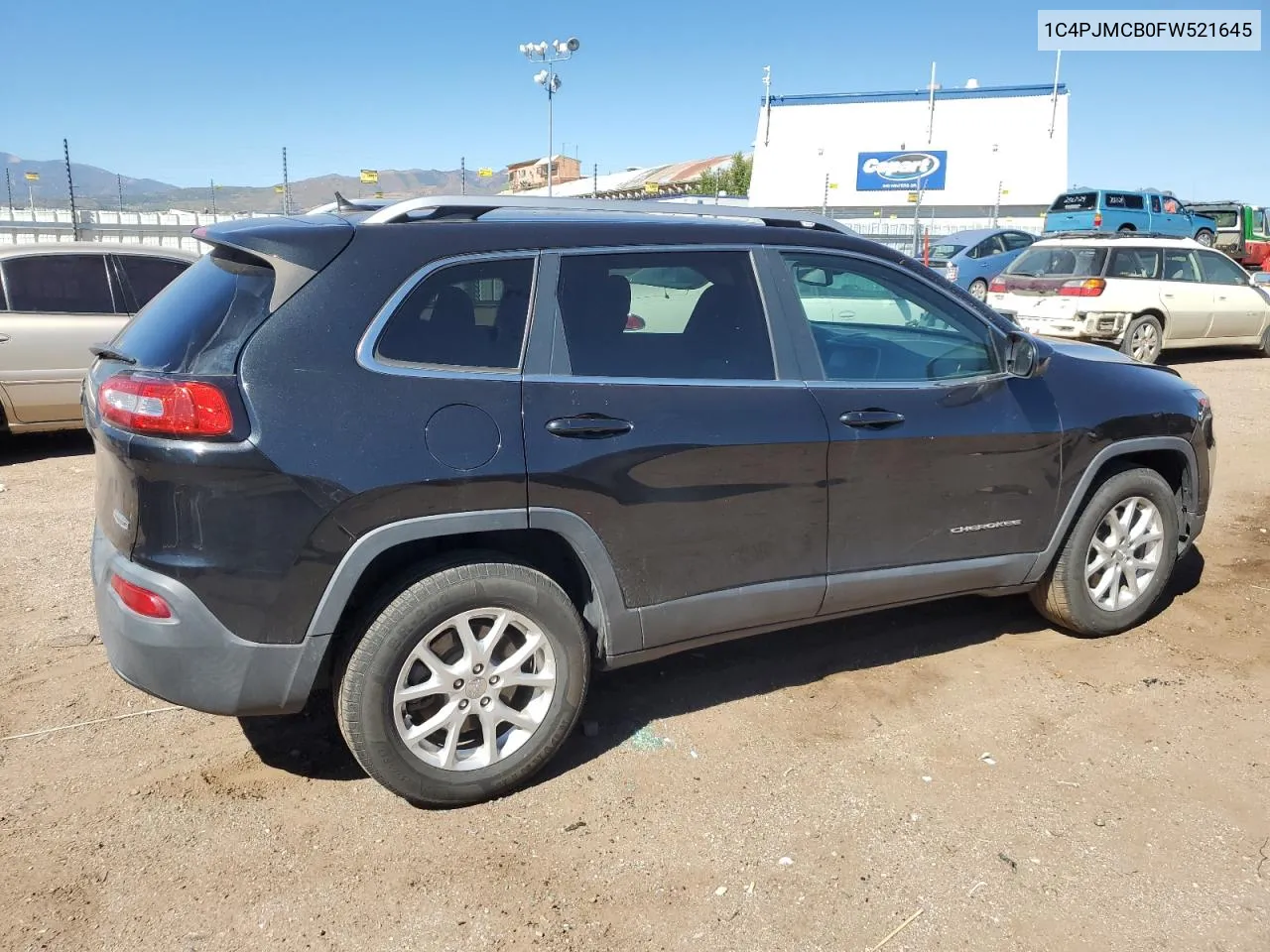 2015 Jeep Cherokee Latitude VIN: 1C4PJMCB0FW521645 Lot: 72812644