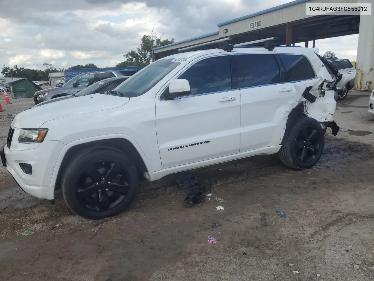 1C4RJFAG3FC855012 2015 Jeep Grand Cherokee Laredo