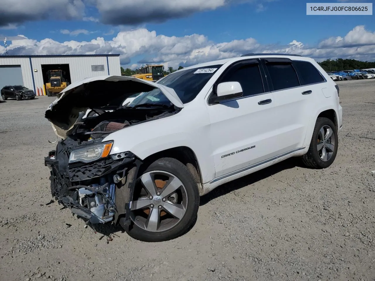 2015 Jeep Grand Cherokee Summit VIN: 1C4RJFJG0FC806625 Lot: 72914264