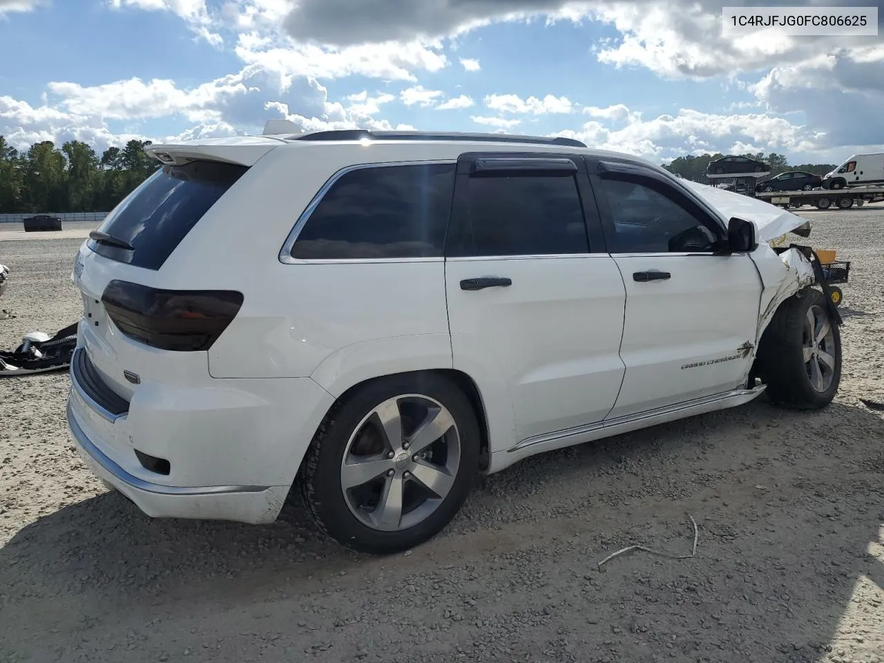 2015 Jeep Grand Cherokee Summit VIN: 1C4RJFJG0FC806625 Lot: 72914264