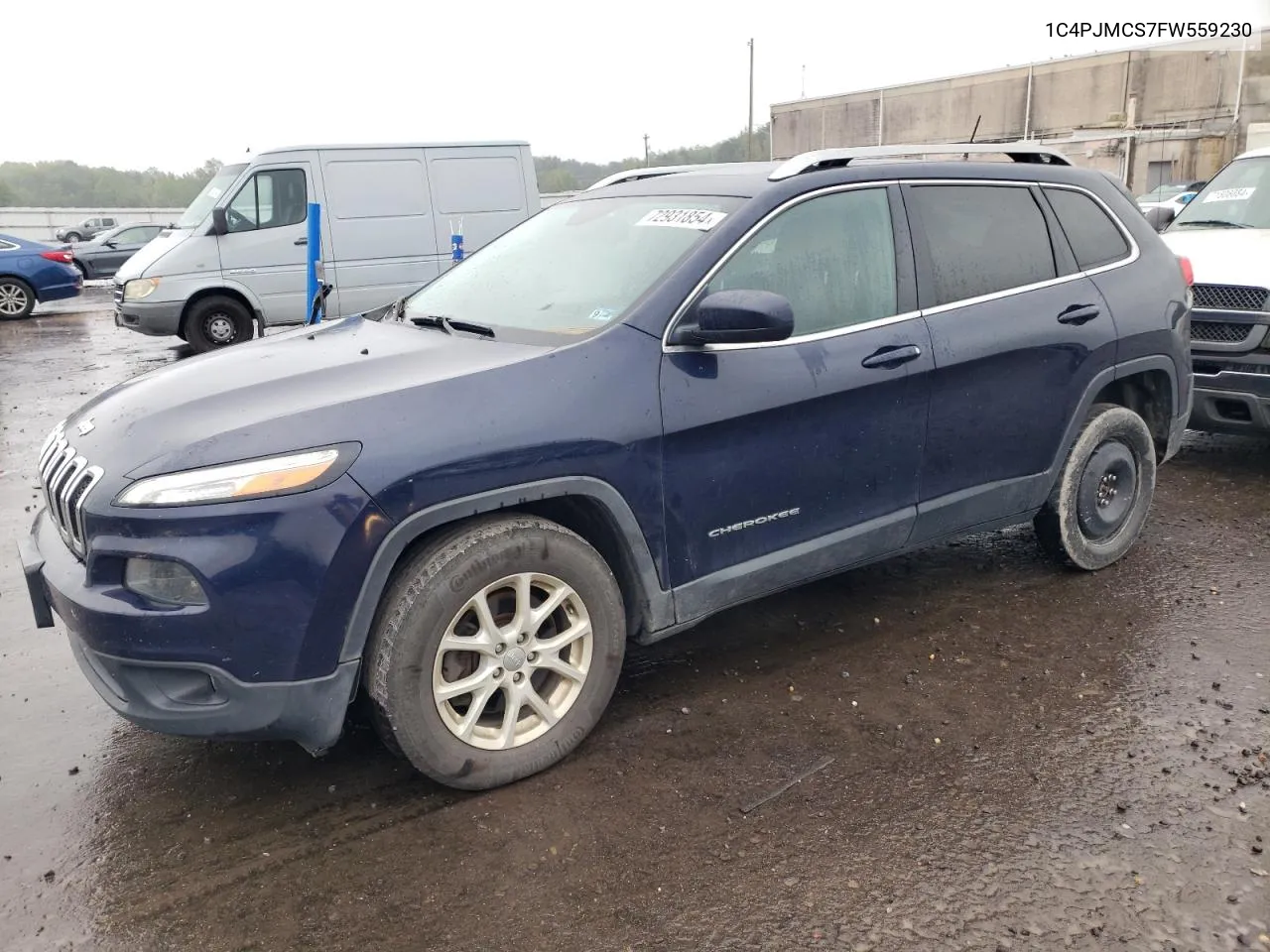 1C4PJMCS7FW559230 2015 Jeep Cherokee Latitude