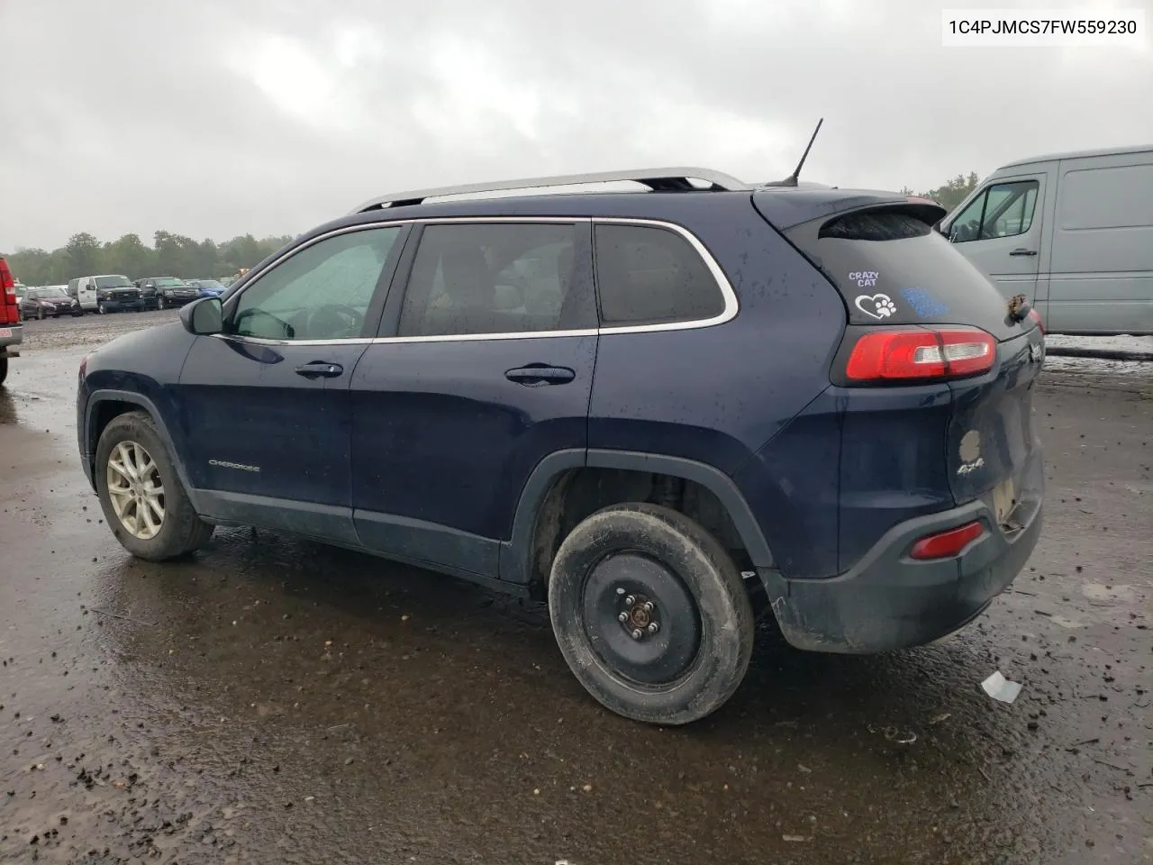 2015 Jeep Cherokee Latitude VIN: 1C4PJMCS7FW559230 Lot: 72931854