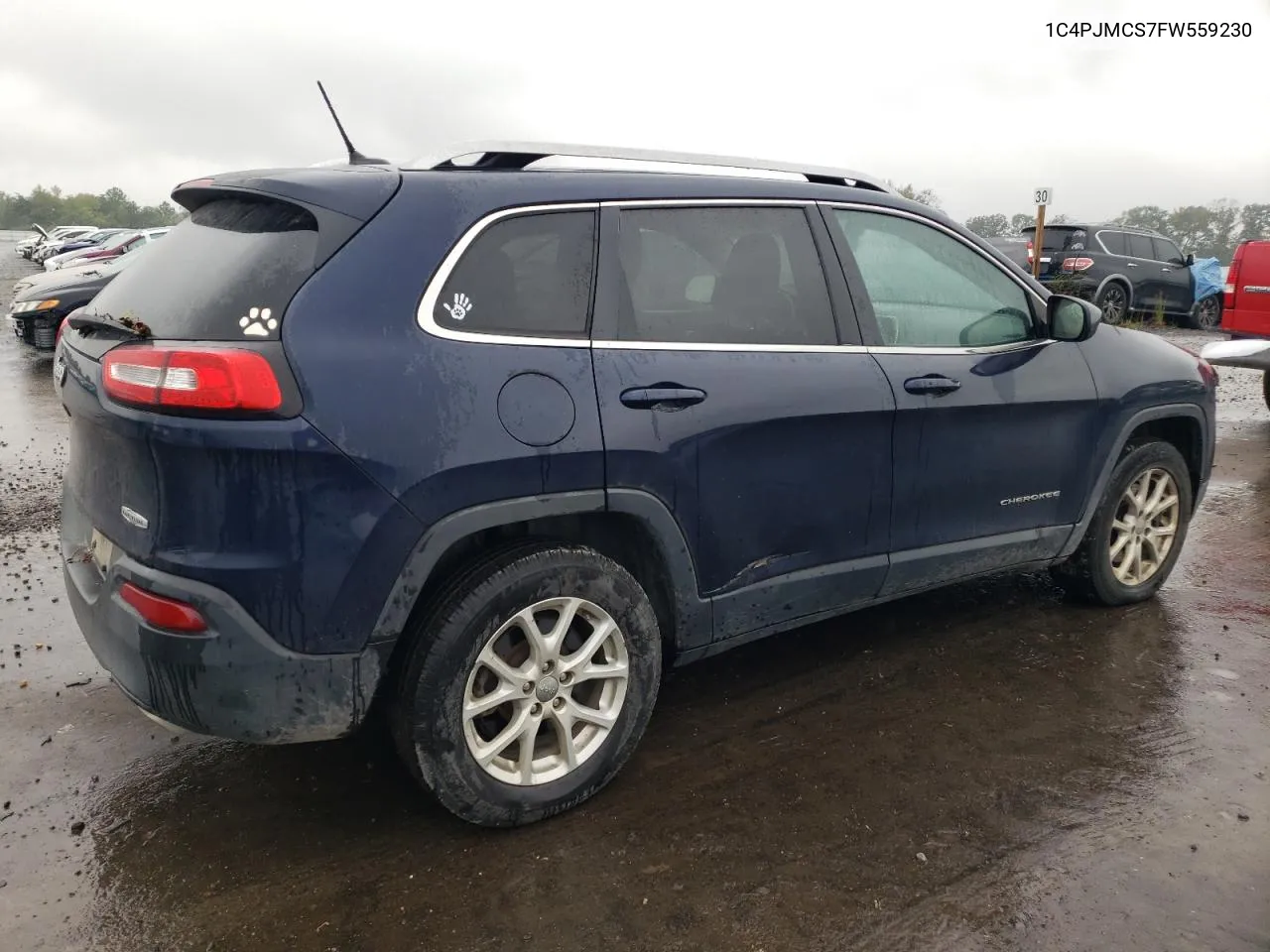 1C4PJMCS7FW559230 2015 Jeep Cherokee Latitude